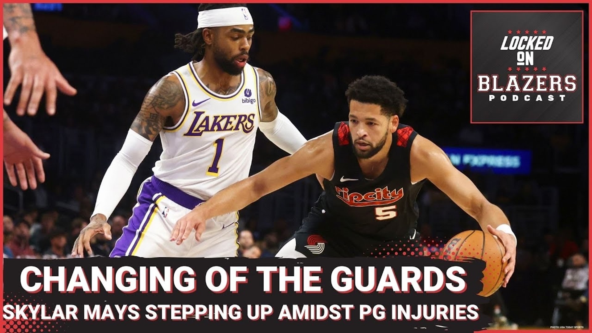 Portland Trail Blazers lose to Los Angeles Lakers + Skylar Mays and Duop Reath Show They Belong