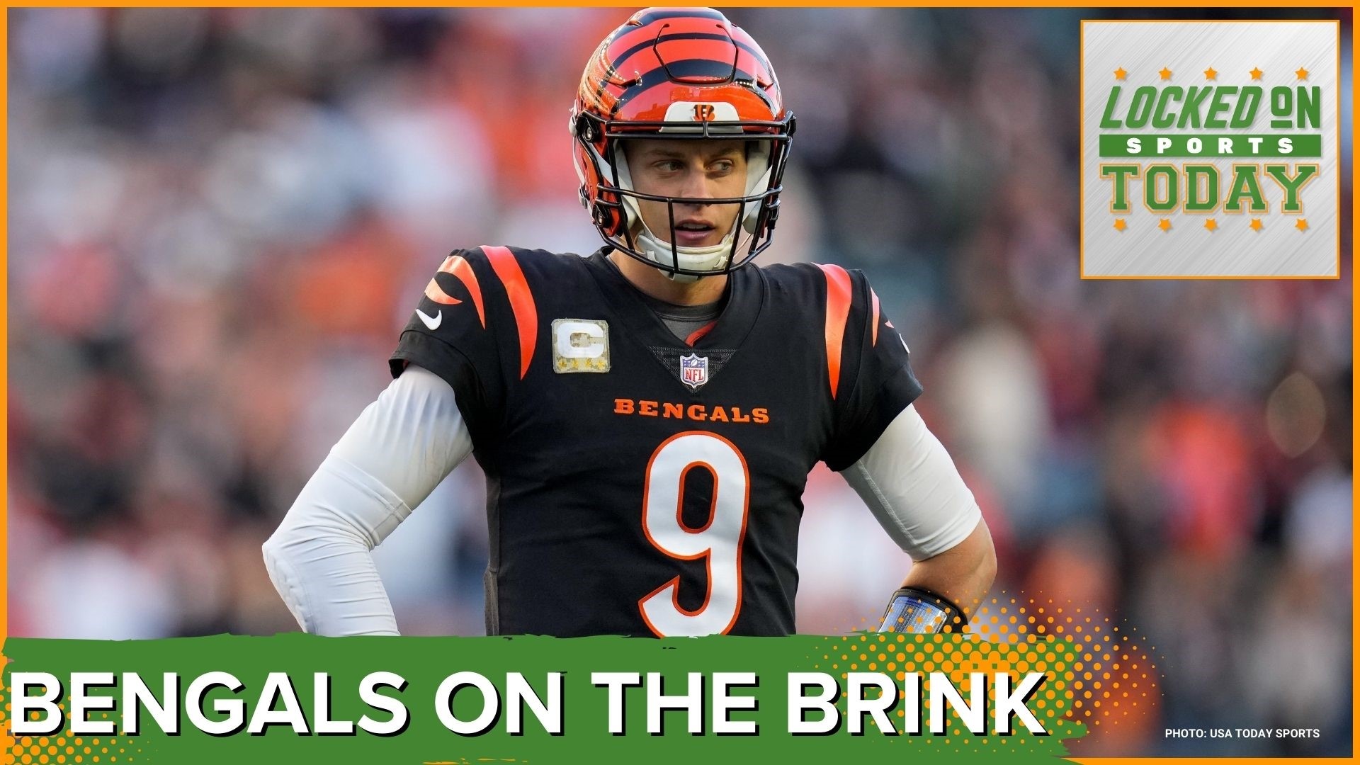Discussing the day's top sports stories from the Bengals season is on the brink to Draymond Green gets suspended and Justin Fields returns.