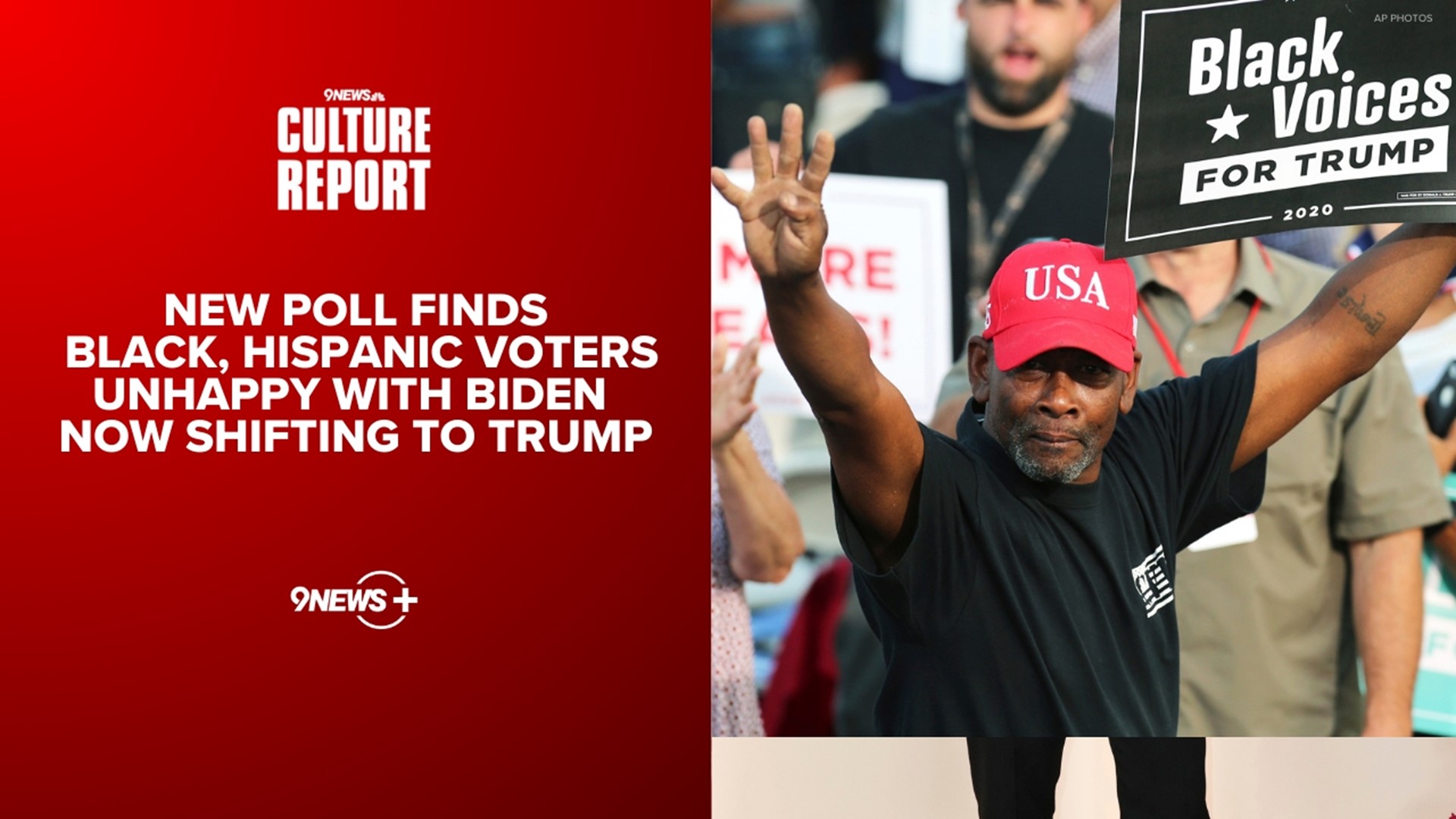 On this week's Culture Report episode, why Black and Hispanic voters are leaning toward Trump, how a community in Denver fought back against gentrification and more.